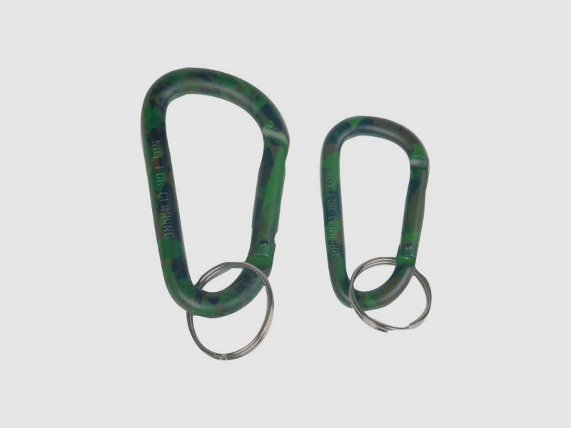 Mil-Tec Tactical Karabiner woodland 6 cm