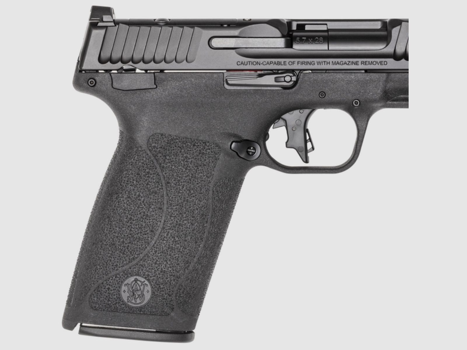 Smith & Wesson M&P 5.7 NTS OR canon fileté 5" noir - 13348, image 5 sur 18