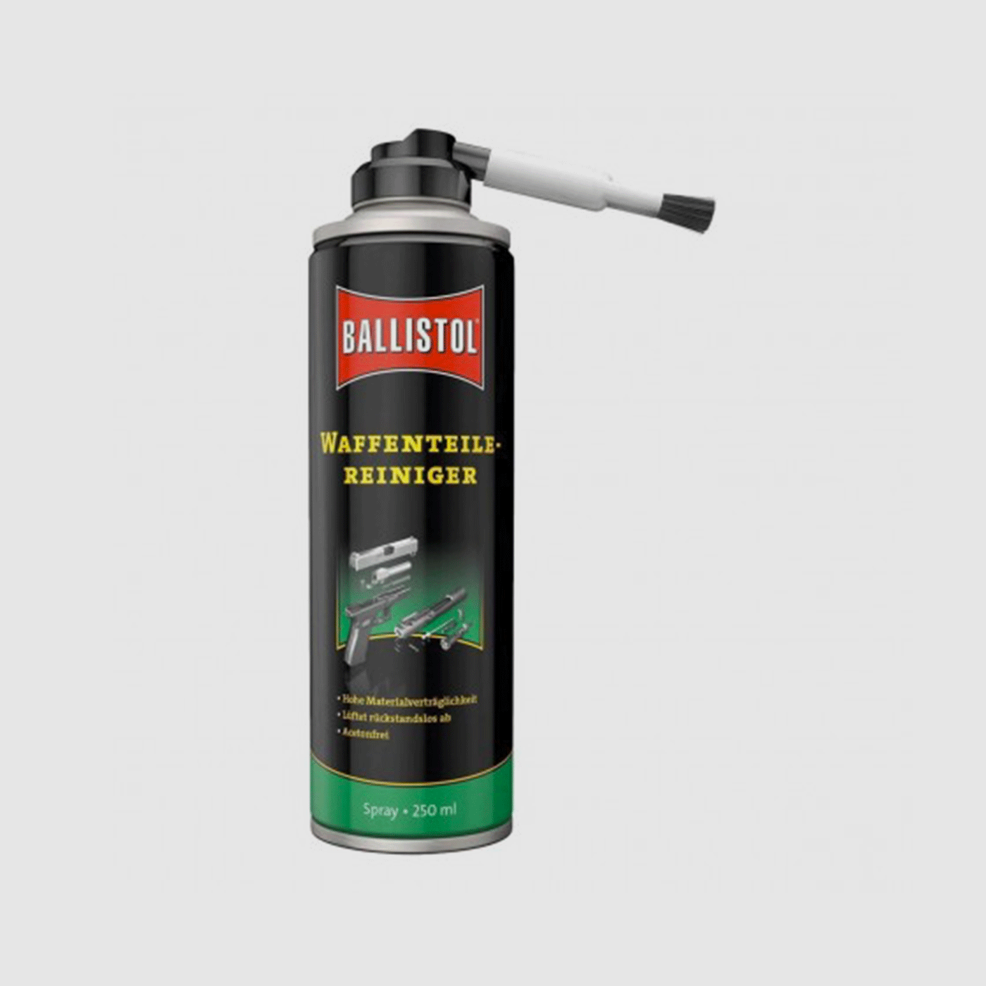 BALLISTOL – NETTOYANT POUR ARMES DÉTERGENT POUR ARMES SPRAY RAPIDE 250ML