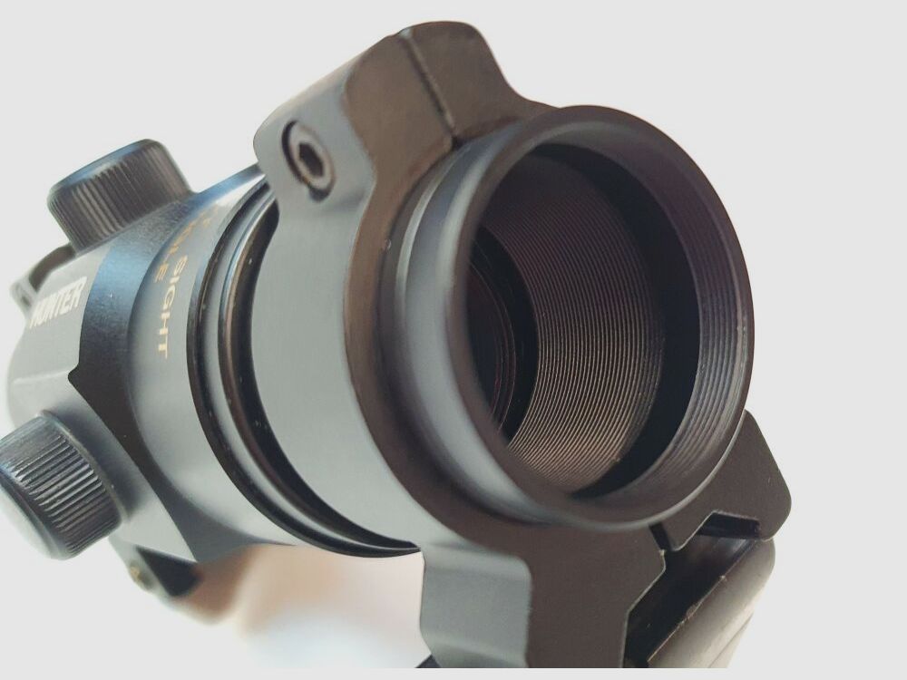 HAKKO HAKKO Rotpunktvisier Electro-Dot Weitwinkel-Visier mit verstellbarer Helligheitsstufe