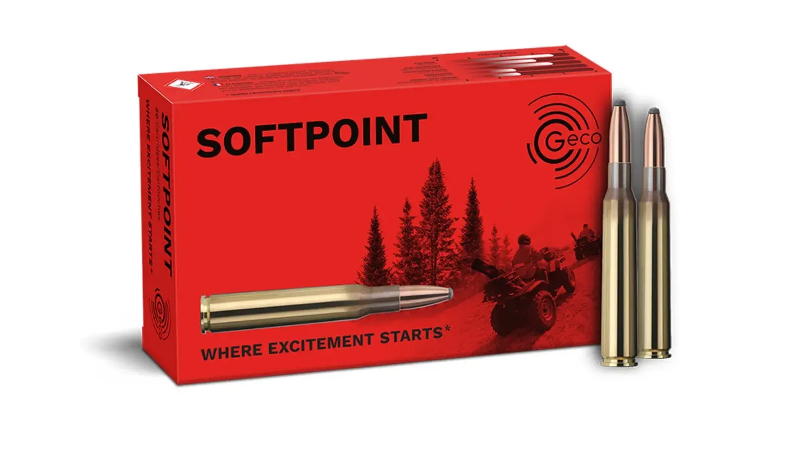 Jagdbüchsenpatronen Geco Soft Point Kaliber 7X64, Bild 2 von 12