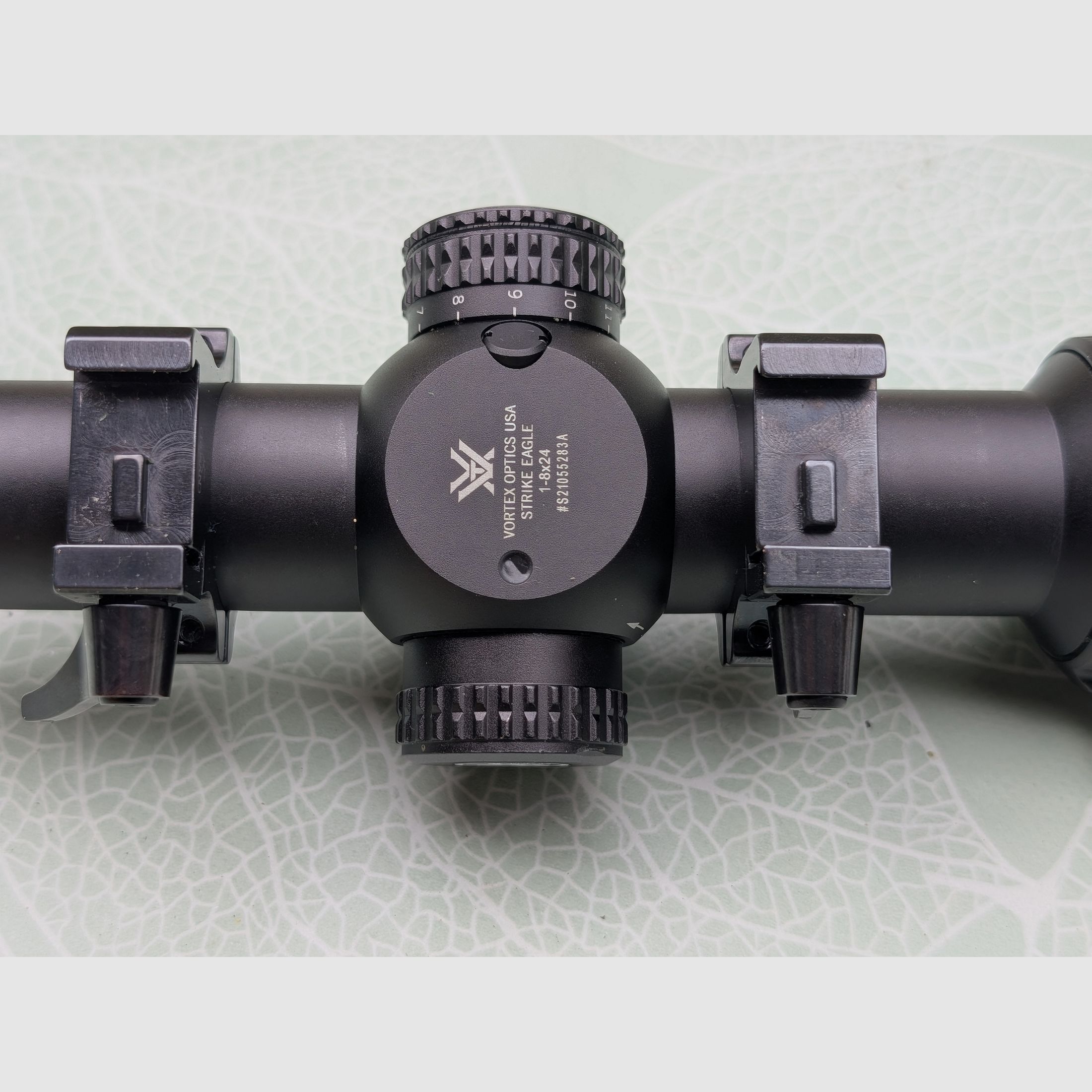 Vortex Strike Eagle 1-8x24 LPVO incl. Rusan Picatinny snelspanmontage