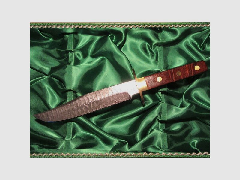 BÖKER Solingen Damast Manfred Sachse Messer Sammler Jagd 300 Lagen/aus Sammlung