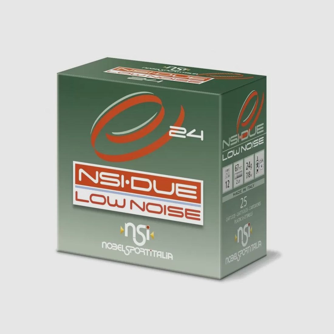 AMUNICJA ŚRUTOWA NSI DUE LOW NOISE 24