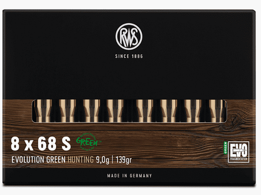 RWS 8x68 Evo Green 131 gr. - 20 pz.