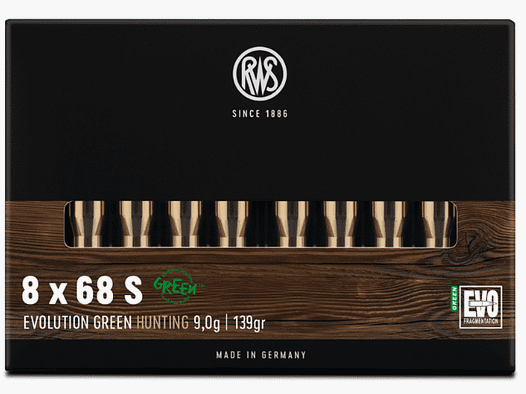 RWS 8x68 Evo Green 131 gr. - 20 szt.