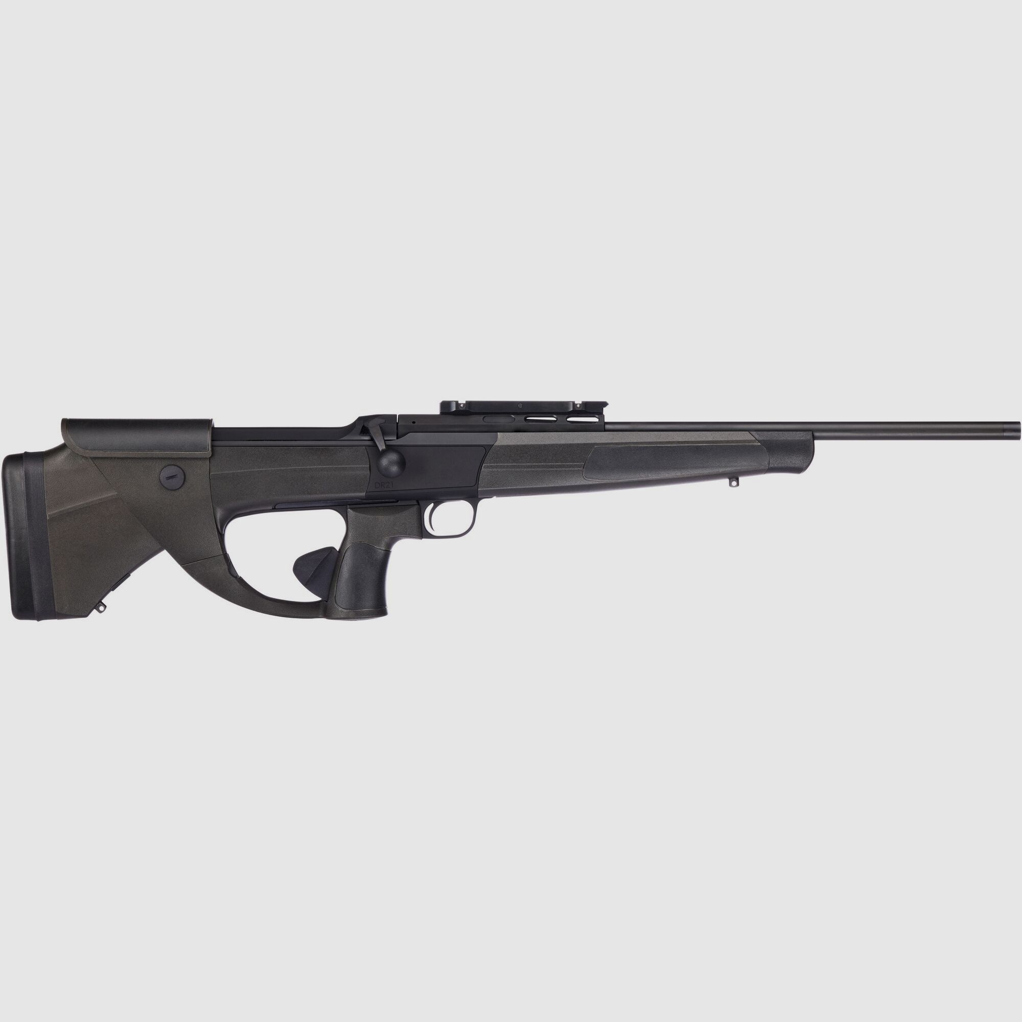 Carabine à répétition Dentler DR21 avec rail de base capuchon fixe 365 mm .308 Win.