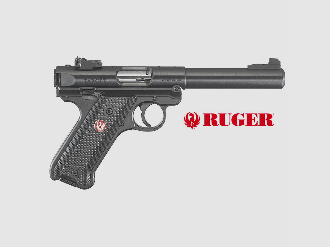 Ruger Mark IV Target 5,5" brüniert -.22 lfb