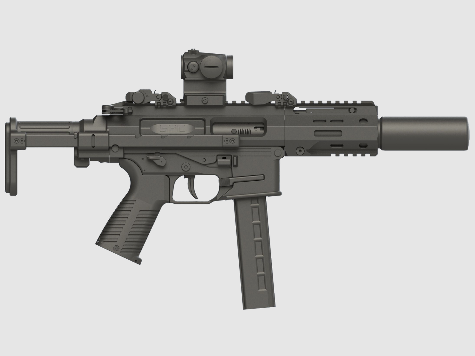 B&T – Halbautomat / SPC9 SD PDW / Kal. 9x19mm
