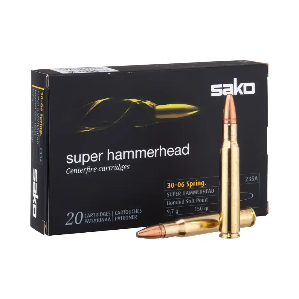 SAKO .30-06 Spr. Super Hammerhead 9.7g/150gr, image 1 of 2