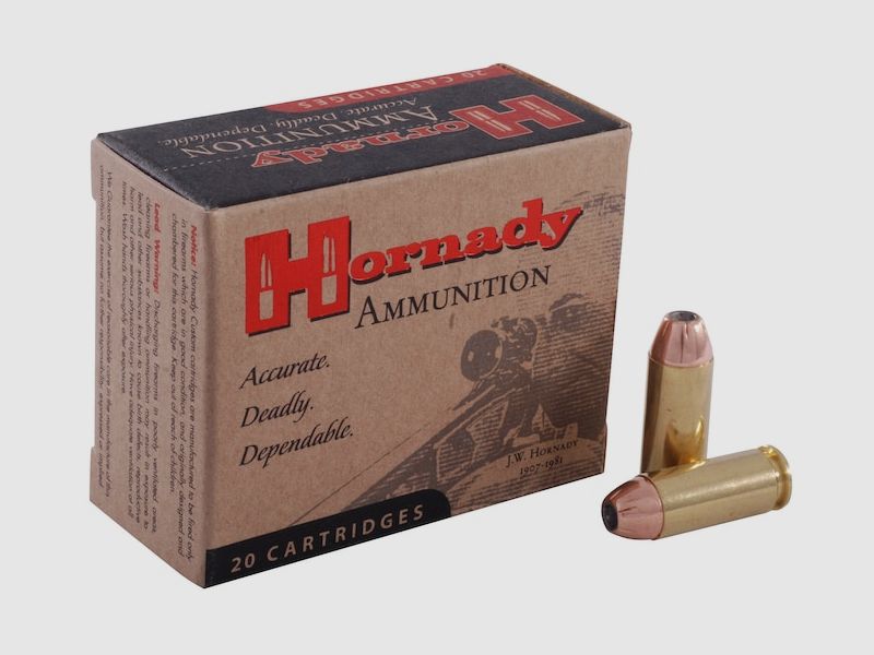 Hornady Custom 10mm ACP 155GR XTP 20 cartucce