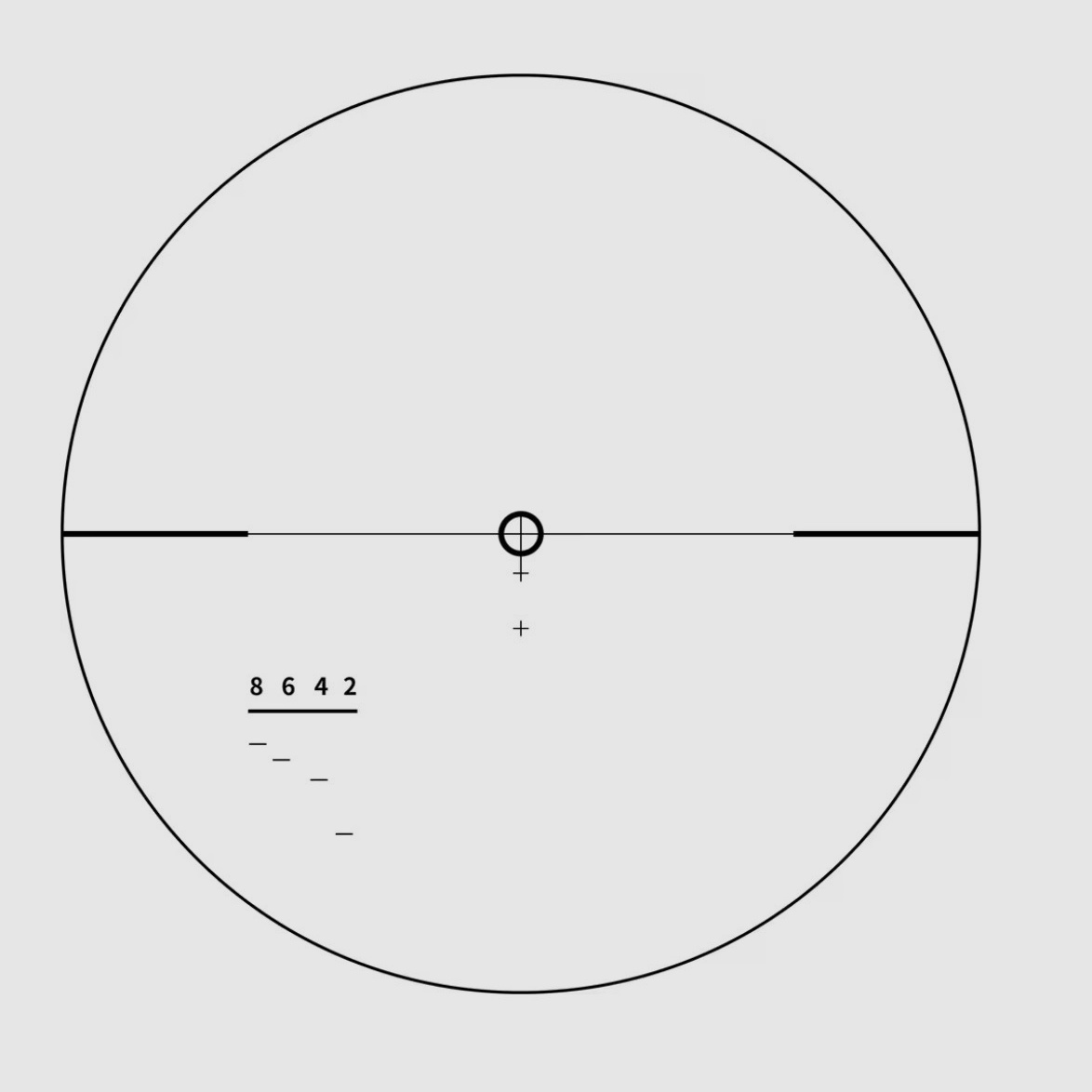G36 draaghandgreepoptiek met Picatinny-adapter van T2-aluminium