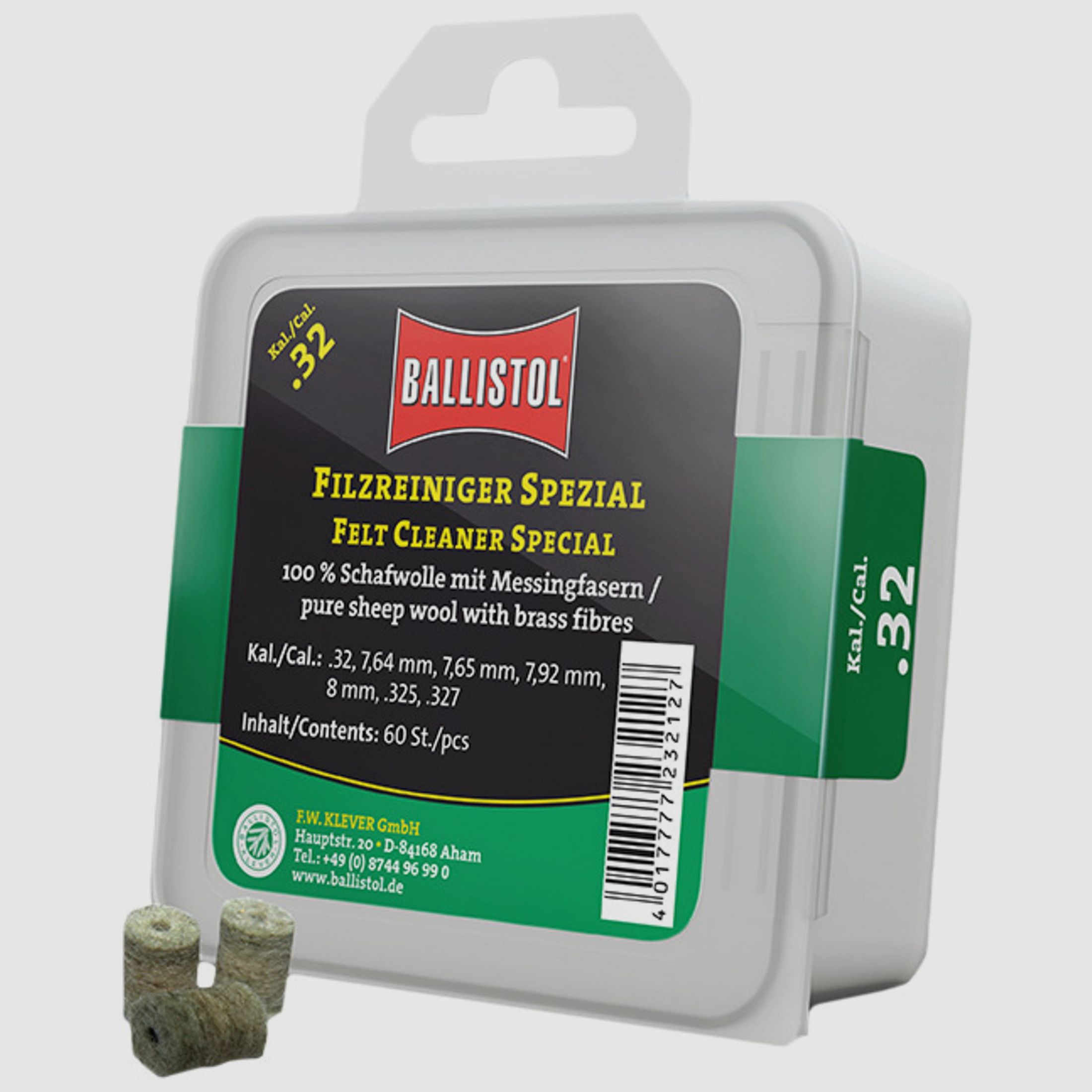 Pulitore per feltro speciale Ballistol