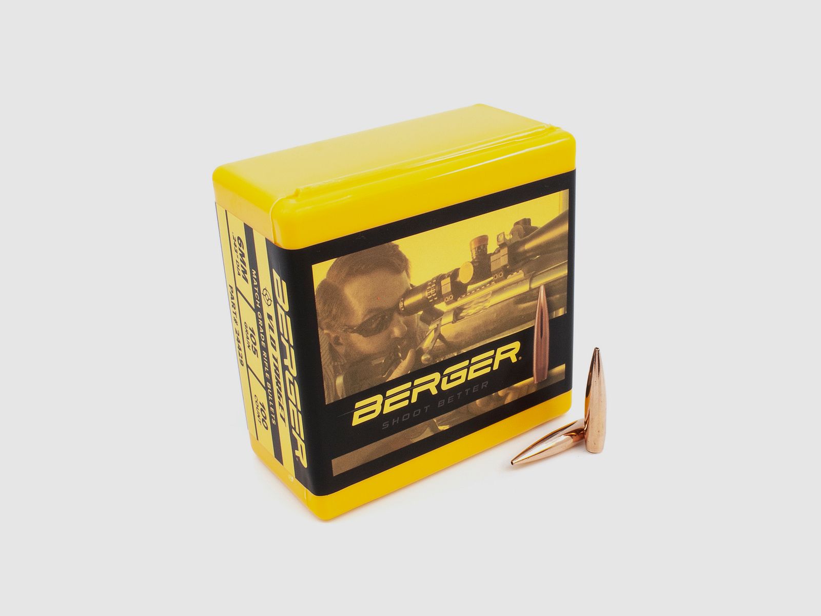 Balle Berger 6mm/.243 VLD Target 105GR 500 pièces