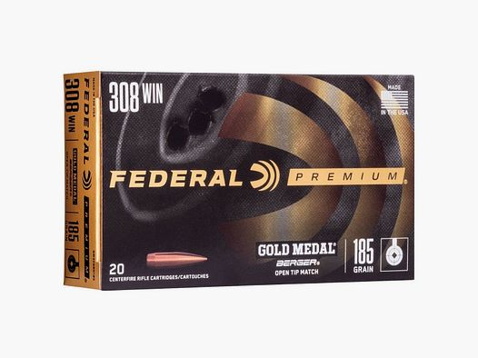 .308 Win Federal OTM Berger 185 gr