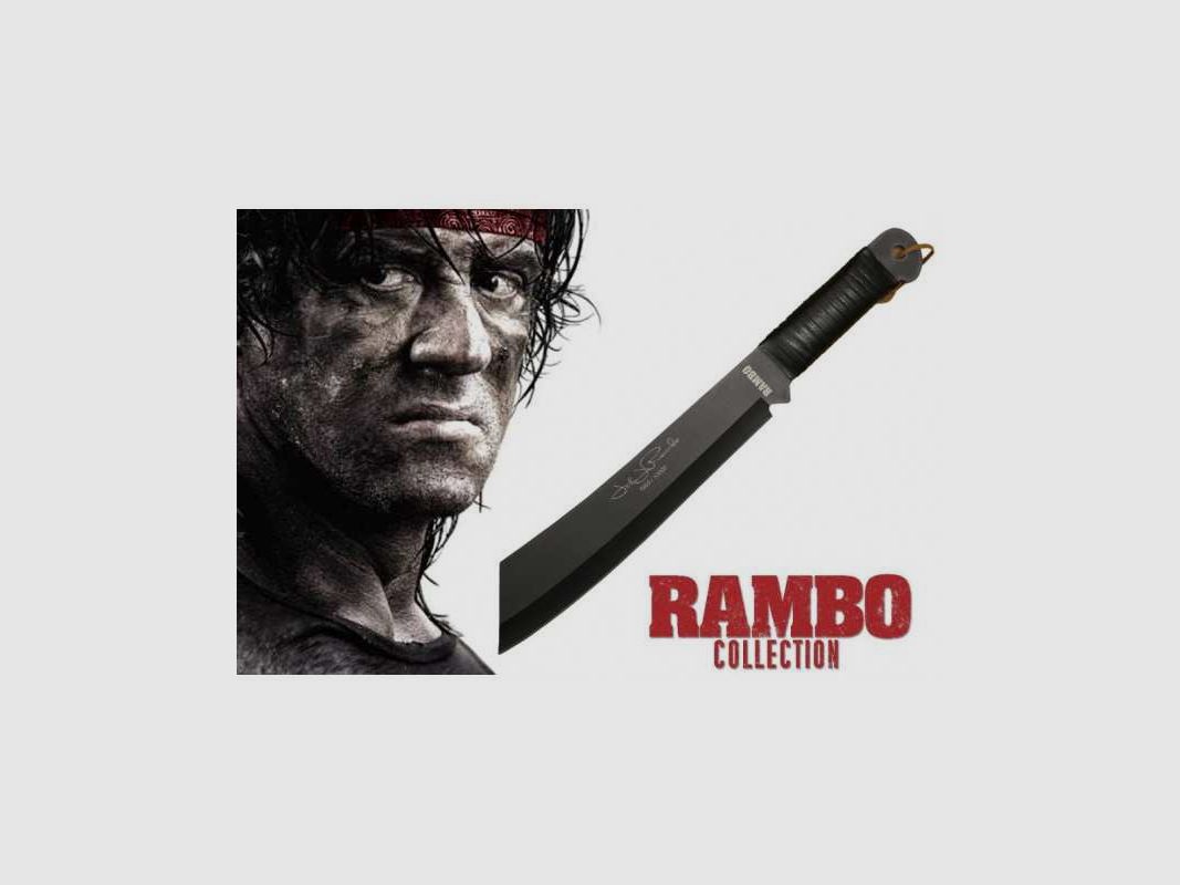 Rambo 4 Messer First Blood Part IV Deluxe Machete Premium Edition