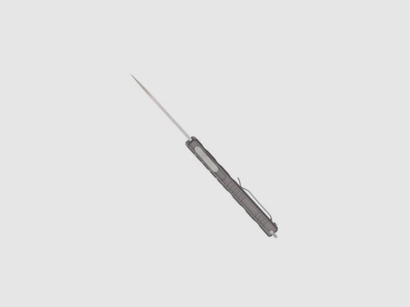 CobraTec Large Enforcer Grigio coltello automatico OTF con lama a pugnale M390, immagine 3 di 8