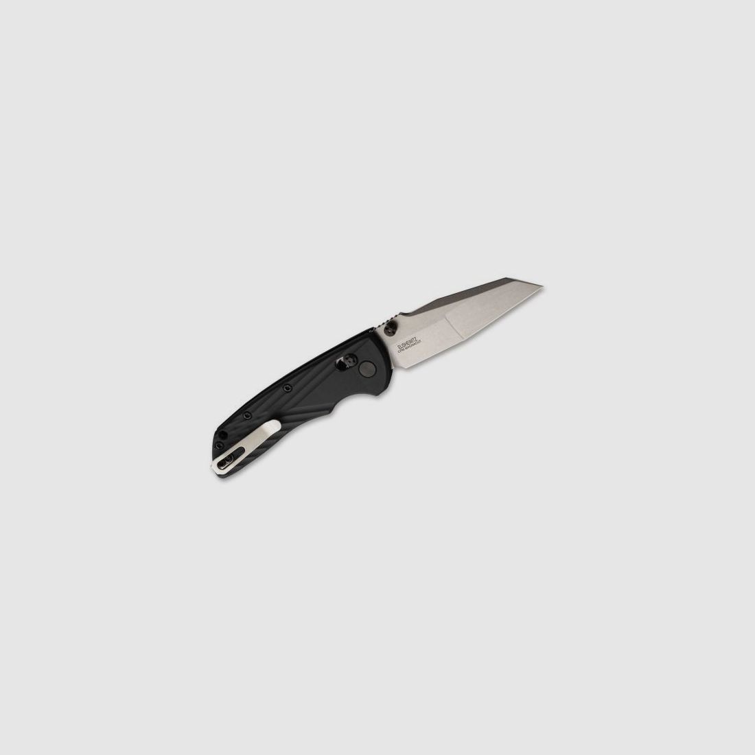Hogue Deka 3,25" Wharncliffe CPM Magnacut Zwart Polymeer Zakmes, afbeelding 3 van 6