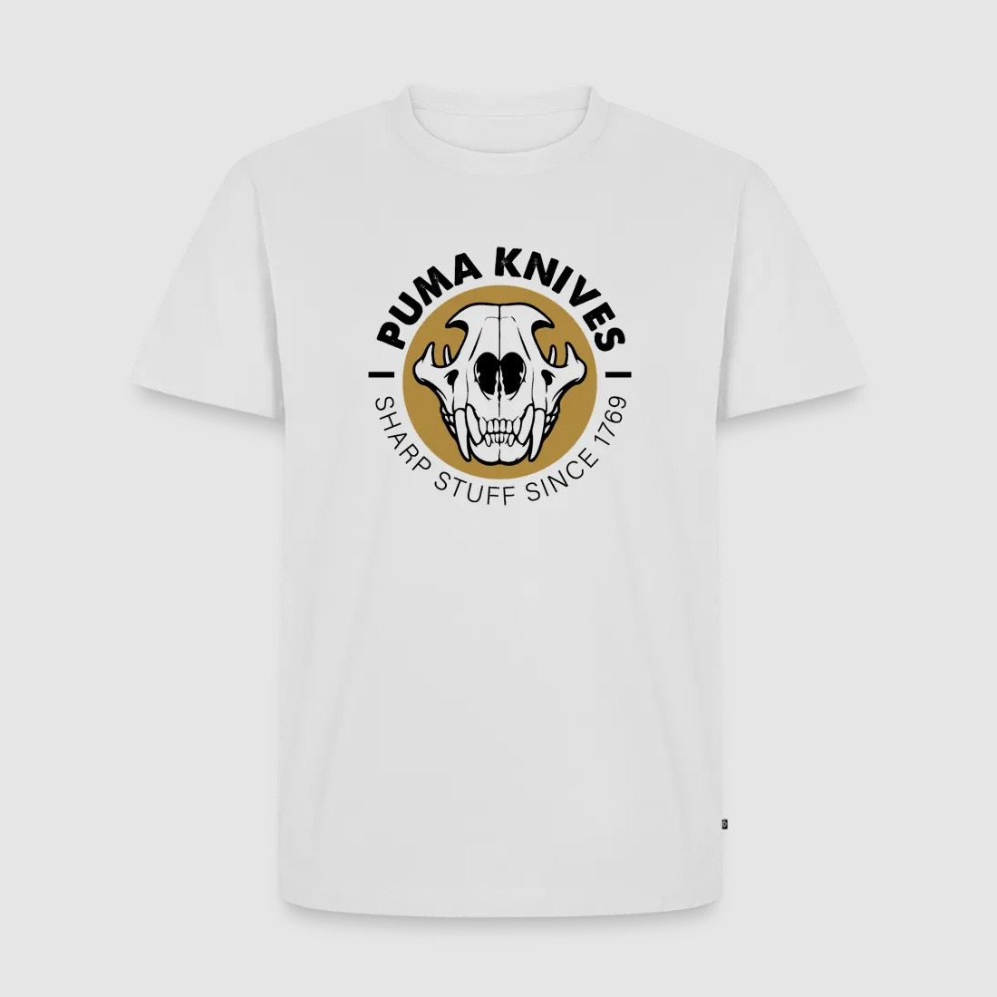 PUMA Men’s Premium T-Shirt "Skull Frontal Sharp Stuff"