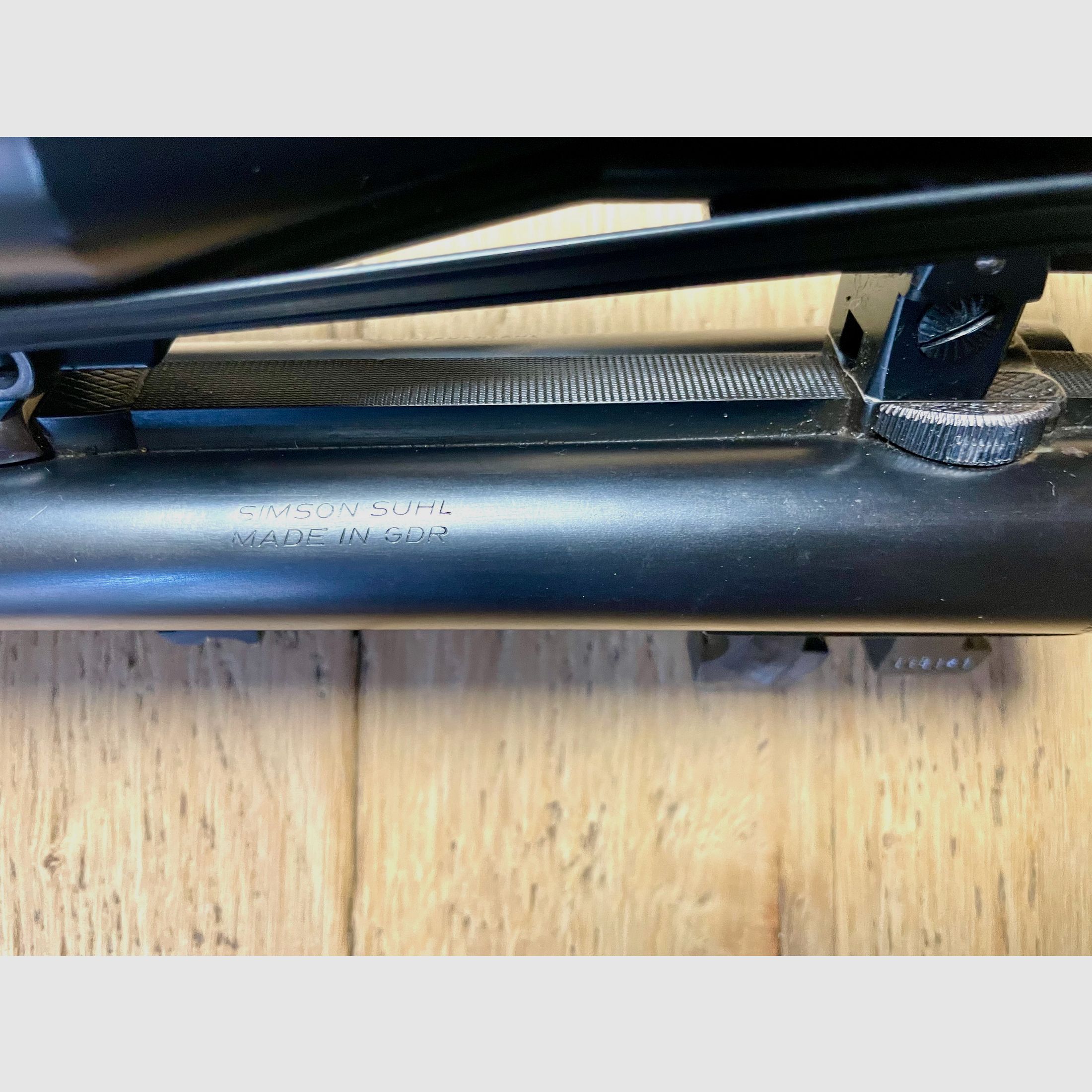 -Drilling- Simson Suhl Mod. Fortuna Kaliber 16/70 & 6,5x57R inkl. ZF Schmidt&Bender 6x42 und Einstecklauf Krieghoff Kal. 16 auf .22WinMag