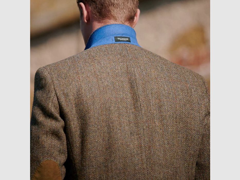 Wellington H-Veste London Tweed | evergreen, image 7 sur 10