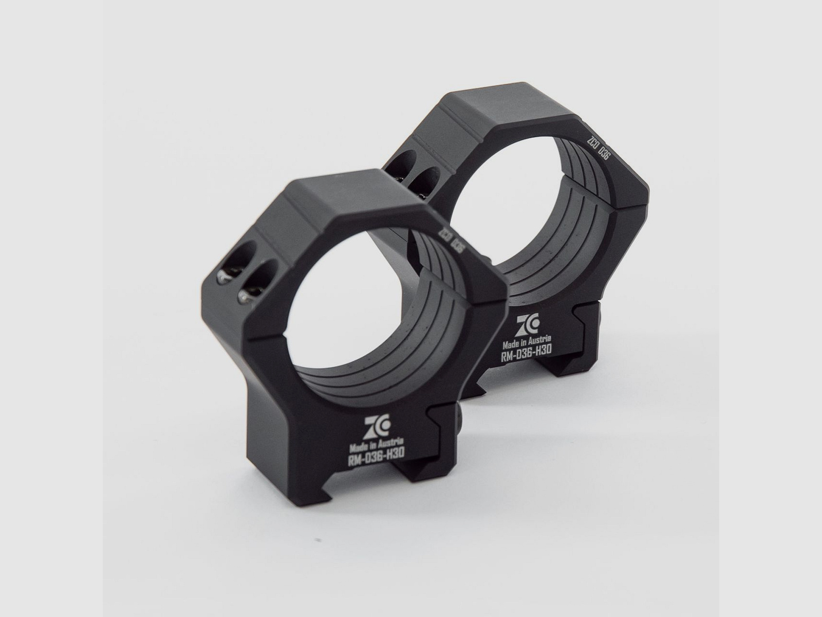 ZCO Zero Compromise anneaux de montage 36 mm H 30 / 12 FDE