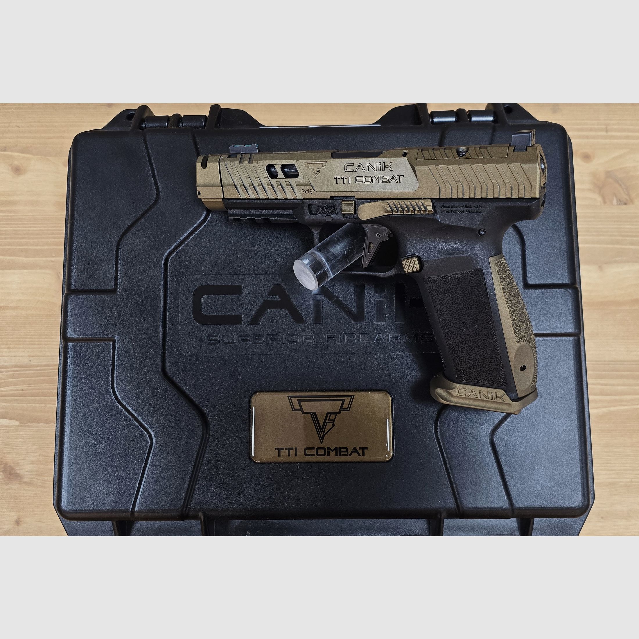 Canik TP9 TTI Combat Taran Tactical 9mmLuger