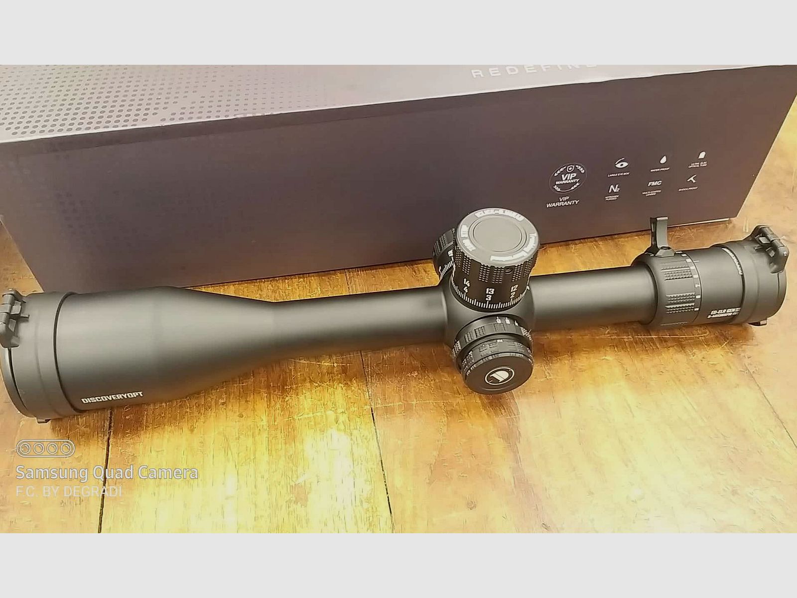 DISCOVERY OPT ED-ELR GEN III 5-40X56 SFIR FFP, immagine 1 di 3
