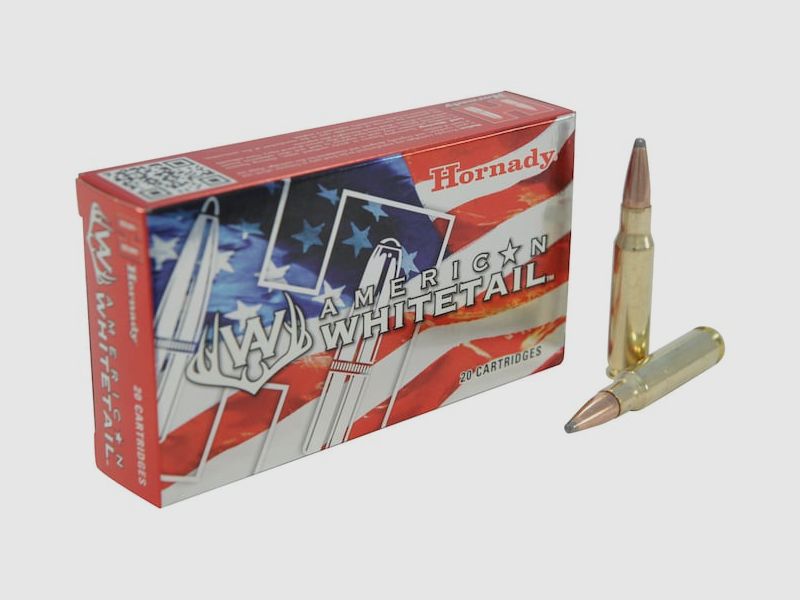 Hornady American Whitetail .308 Win. 150GR JSP 20 Patronen