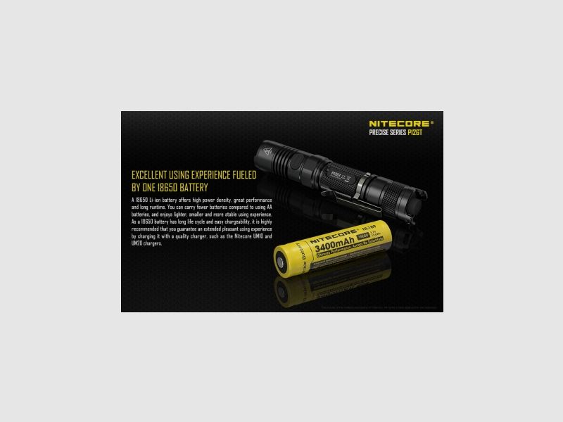 Nitecore P12GT LED-zaklamp, 1000 lumen, afbeelding 13 van 19