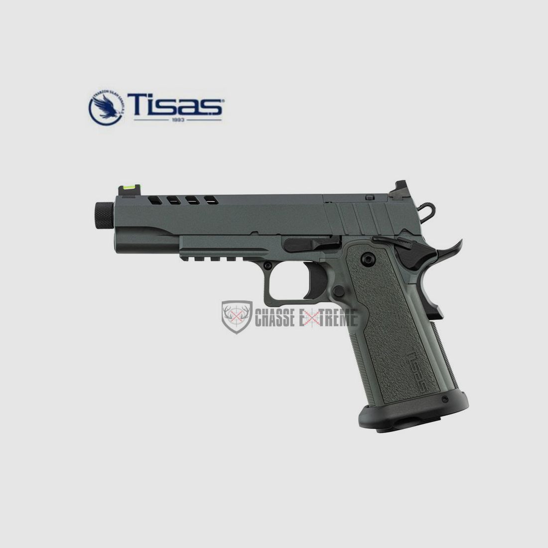 Pistole TISAS 2011 Bull Barrel Night Stalker Kal. 9x19 Optic Ready, Bild 3 von 5