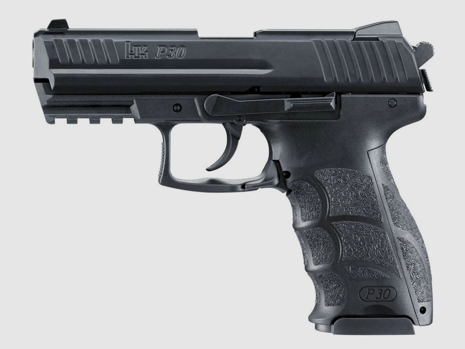 Umarex 302.02.00 Heckler & Koch P30 9 mm P.A.K. Black blank-firing gun pyro