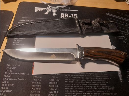 Cuchillo de caza, cuchillo, ger saber