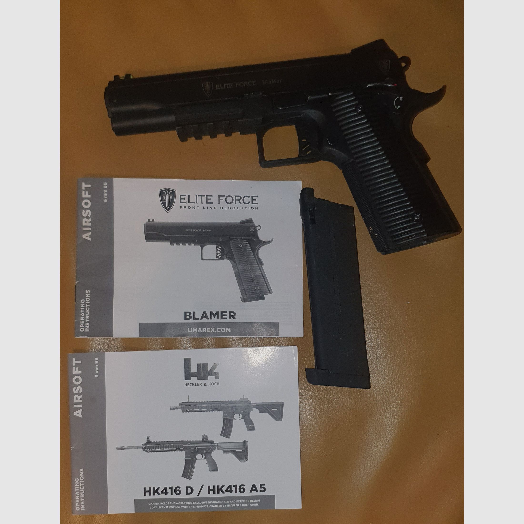 HK 416 A5 Wie Neu noch Garantie Gas  Zubehör uvm