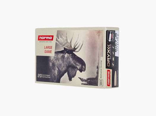 Norma 8x57 JS ORYX Silencer 196 gr. - 20 Stk.