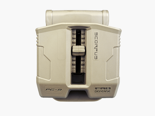 FAB Defense Scorpus Dubbel Magazineholster Glock - Donker Aarde