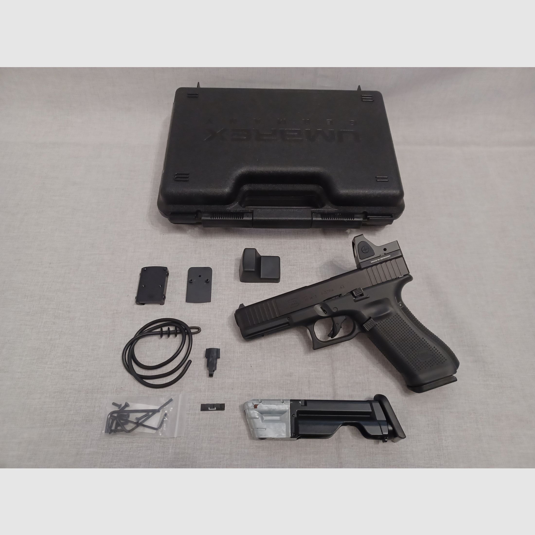 Glock 17 Gen5 / .43 / RAM / Pistole / OVP (170)