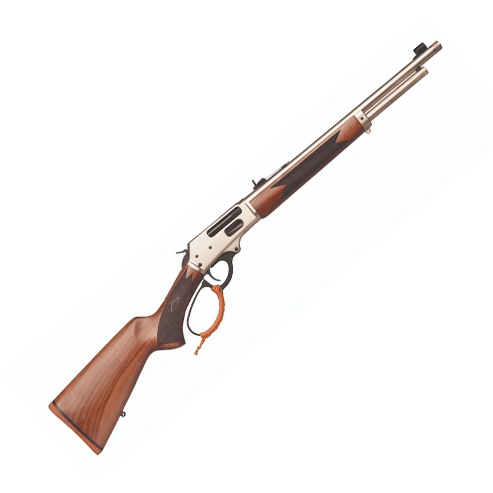Karabinek powtarzalny LEVER ACTION HUGTEK LVR357 kal 357 Mag., lufa 508 mm (20″), orzech (1)