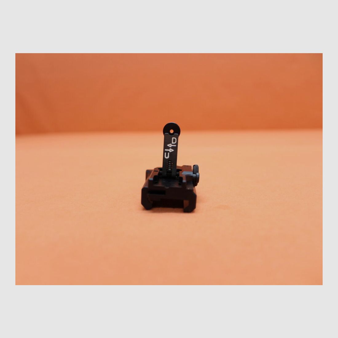 Heckler & Koch Heckler&Koch HK MR223/MR308: Snelle wisselvizier H&K zwart Ø2mm opklapbaar, voor Picatinnyprofiel (Vizierlijn h = ca. 33mm), afbeelding 2 van 6