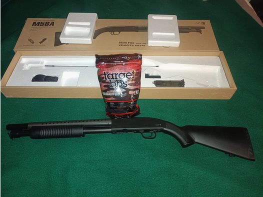 Pump Action Shotgun M58A 6mm