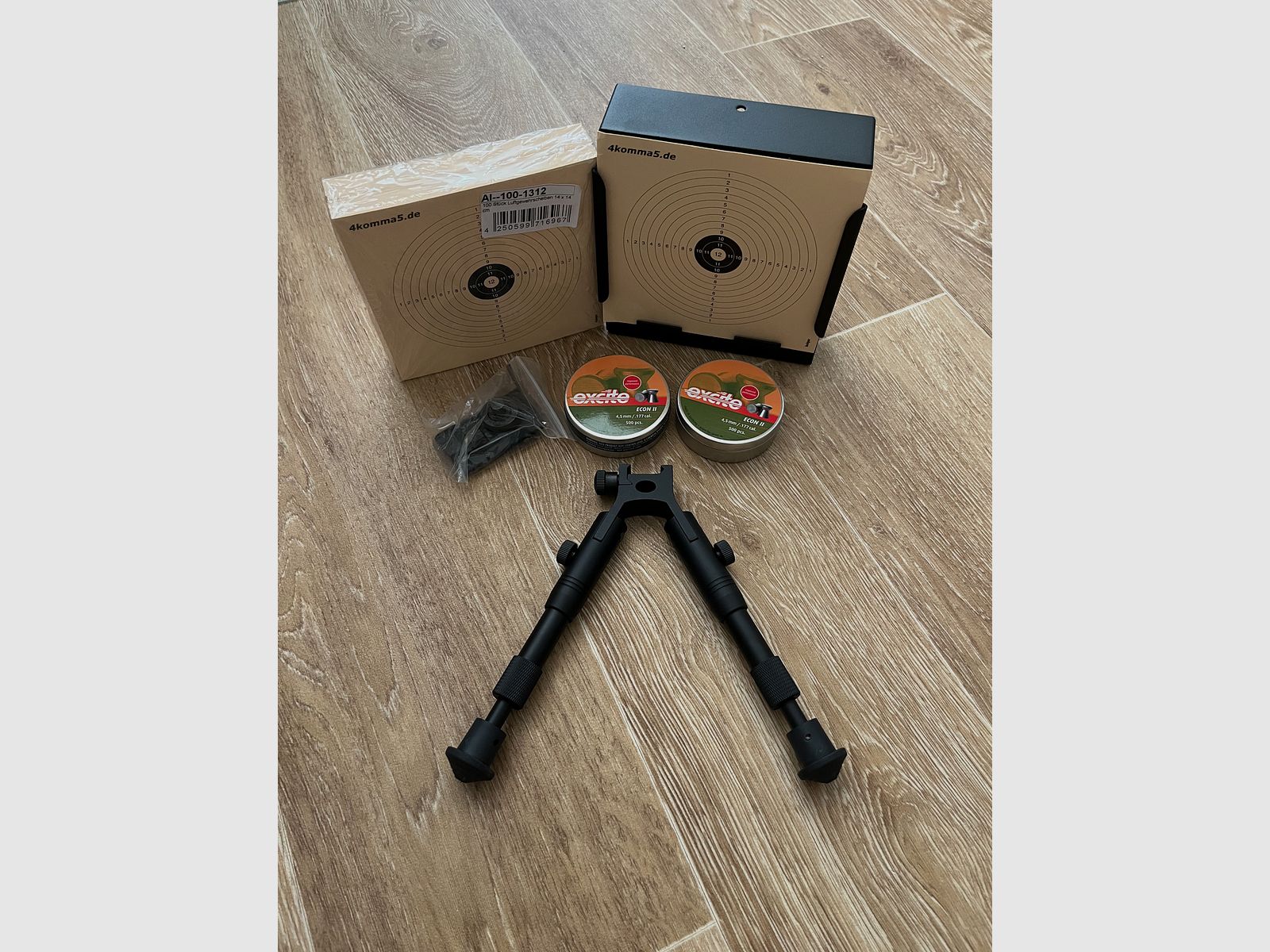Air rifle SSG AN500 4.5 mm + scope + bipod + bag + pellets