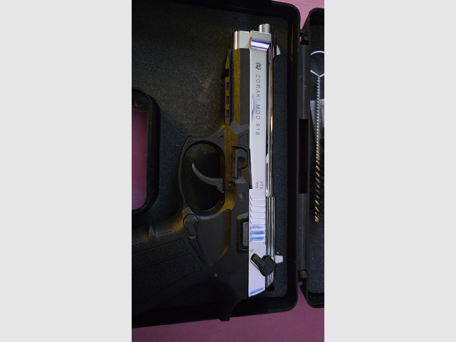 Zoraki 918-P Chrom Schreckschusspistole 9 mm P.A.K.