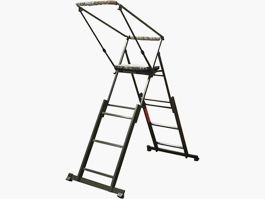 Berger & Schröter Ansitzstuhl Aluminium mit Verlängerung