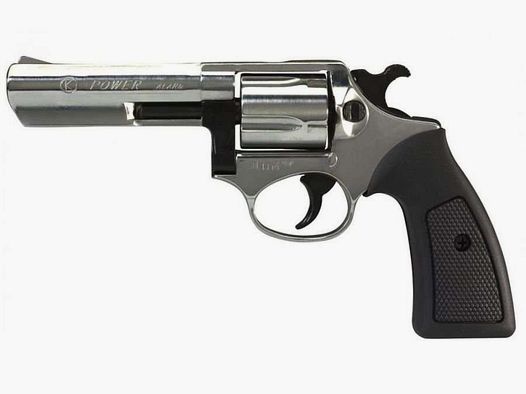 Revolver Kimar Ruger Power 4″ Nickel cal.380 à blanc