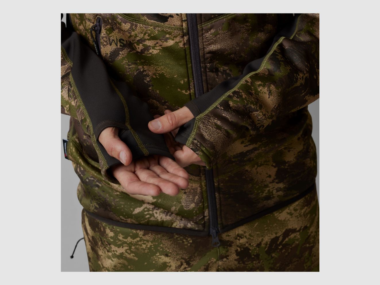 Fleece Sweatshirt Deer Stalker camo Harkila, Bild 9 von 9