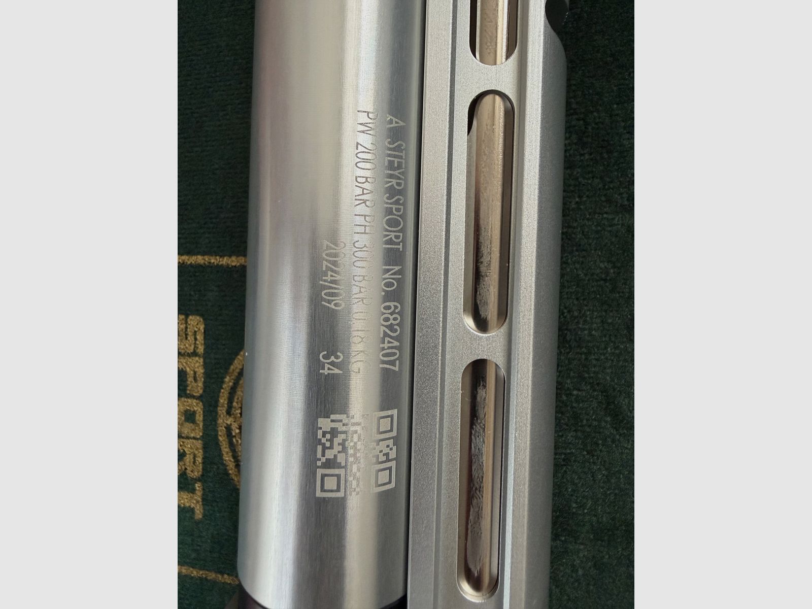 LP Steyr EVO 10 Silver Warranty until 19.12.2027
