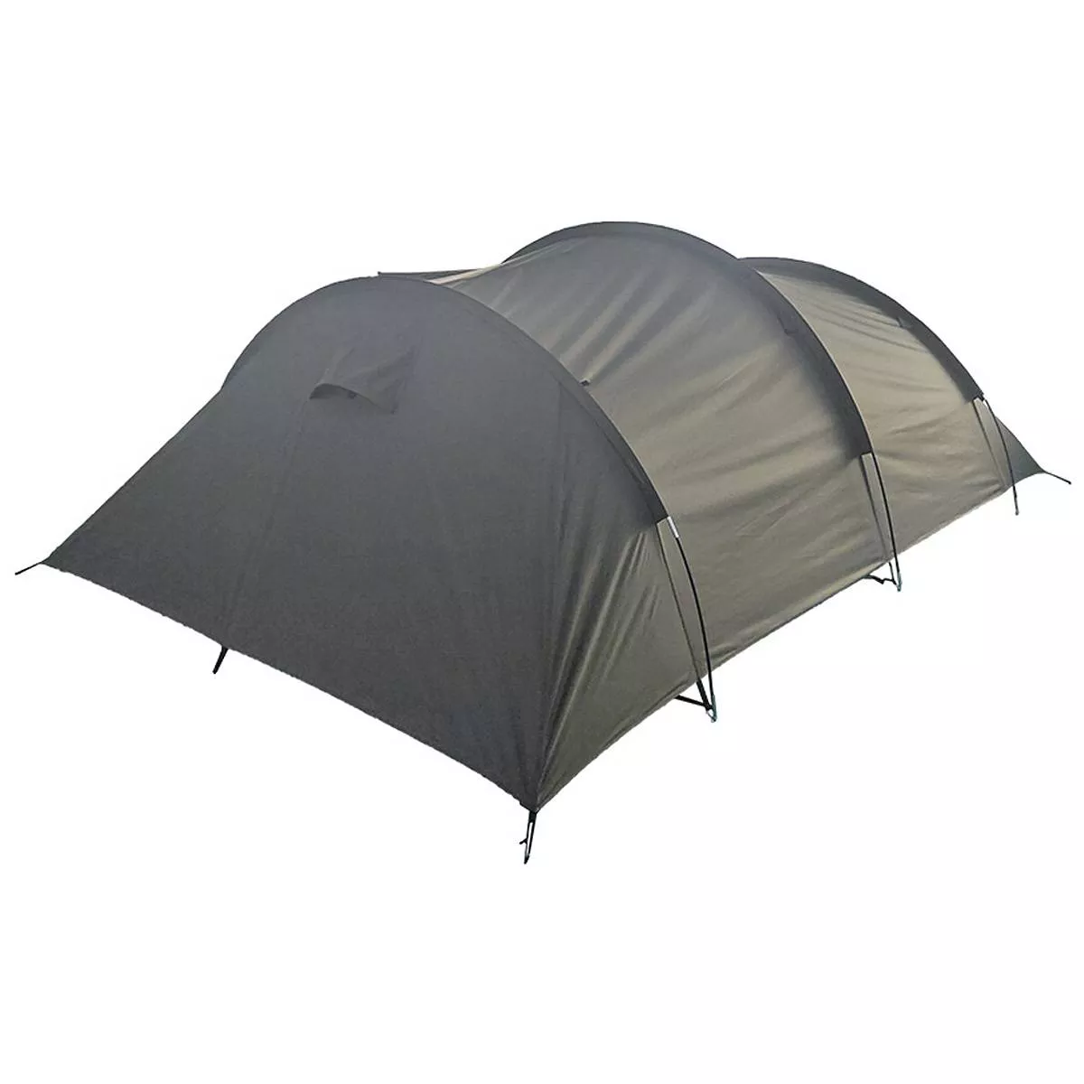 Tente avec espace de rangement - 2 personnes - 3,90 x 1,30m - Olive, image 2 sur 2