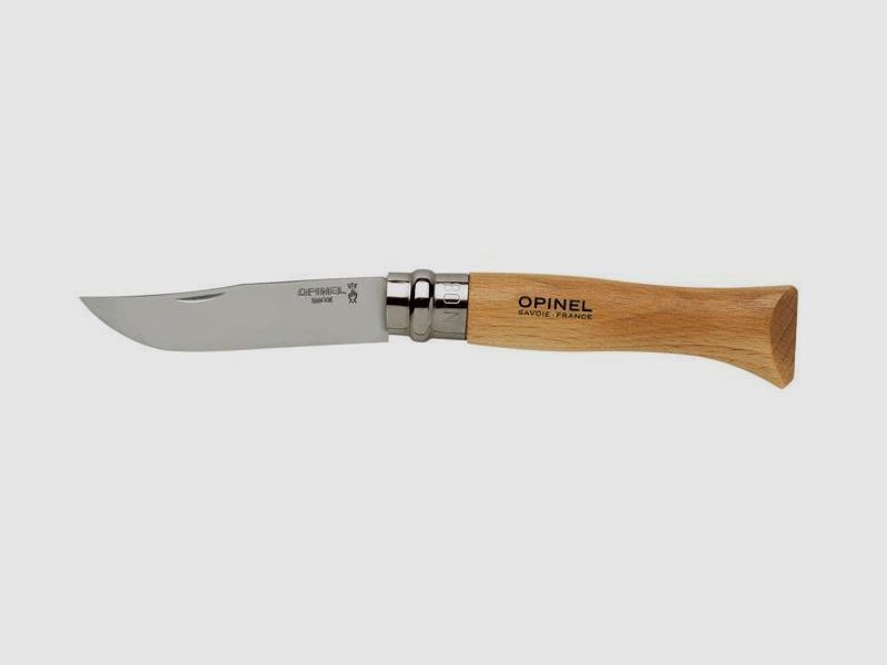 Couteau Opinel Inox Natural 08 sous blister