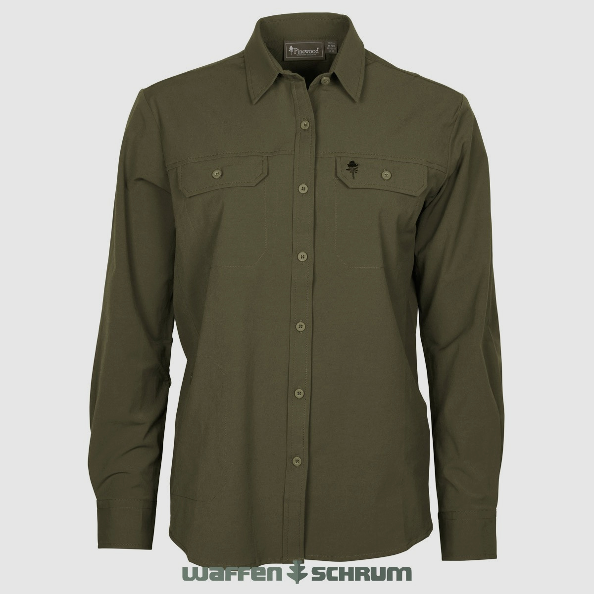 Pinewood Bluse Everyday Travel Green