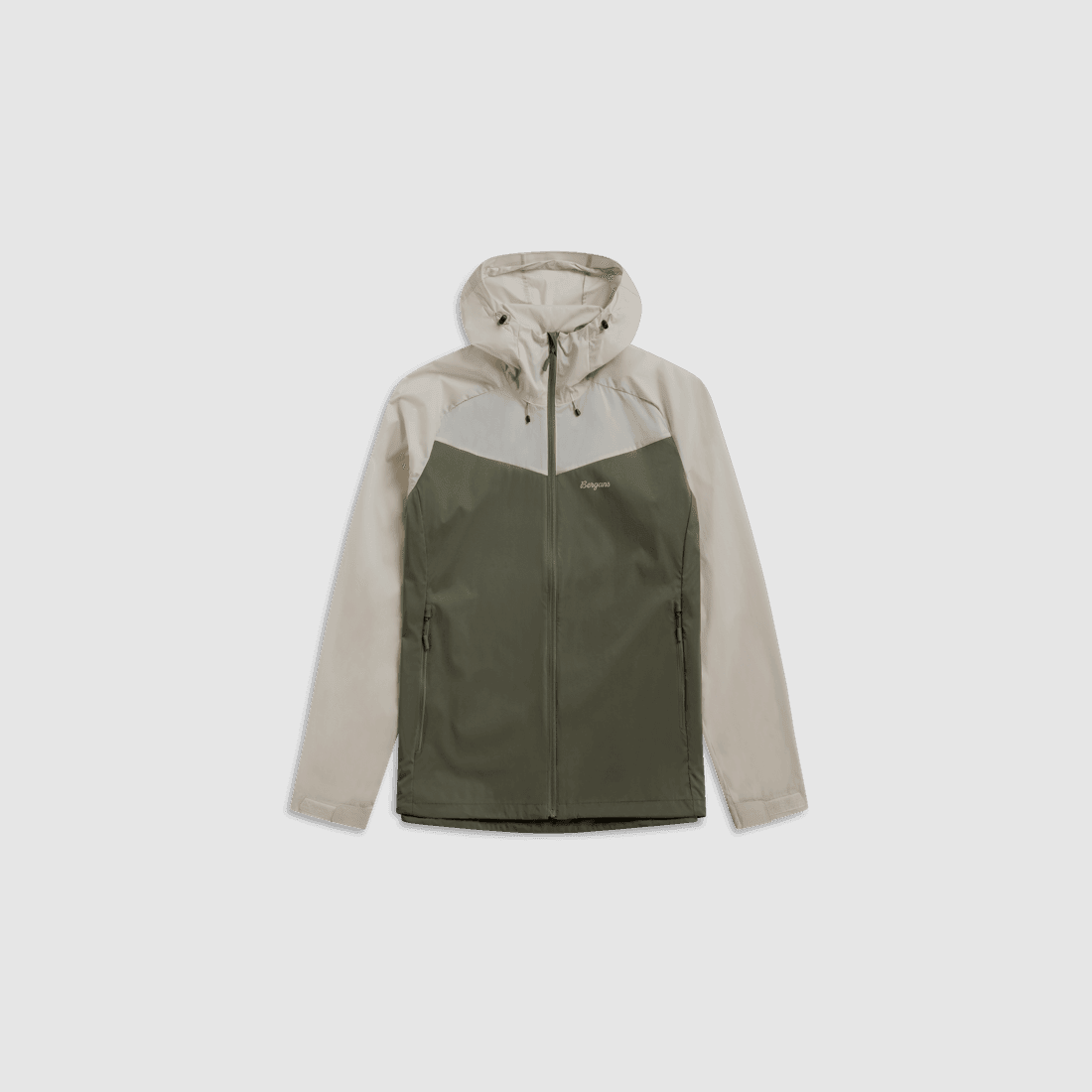 Bergans Microlight Jacket Men Green Mud/Bone White XXL